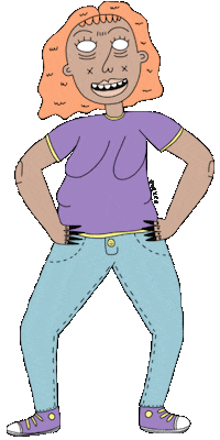 Dance Ok Sticker by velcro