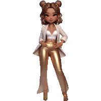 Elistorycriativo Menina Sticker
