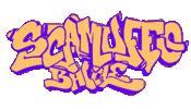 Rap Lettering Sticker by Uztzu