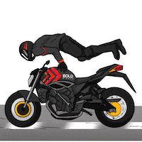 Boldriders Sticker by LAZONE.ID
