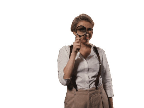 Look Clue Sticker by ZM