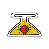 The_Starter_Labs angry science idea chemistry Sticker