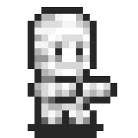 Halloween 8Bit Sticker