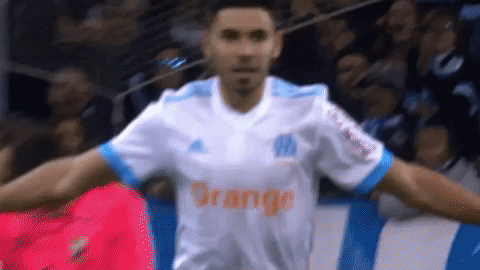 goal kiss GIF by Olympique de Marseille