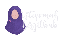 Hijab Jilbab Sticker