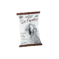 TwoFarmersCrisps handmade plasticfree crisps compostable Sticker