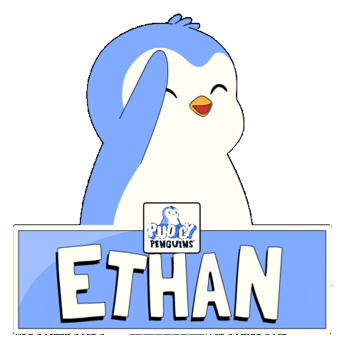Penguin Ethan Sticker by Pudgy Penguins