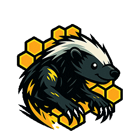 Honey Print Sticker by TEXSIB