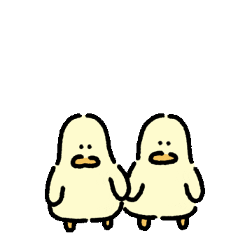 420gram00 giphyupload clap character duck Sticker