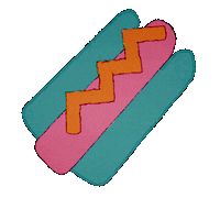 the_la_mo happy fun food colorful Sticker