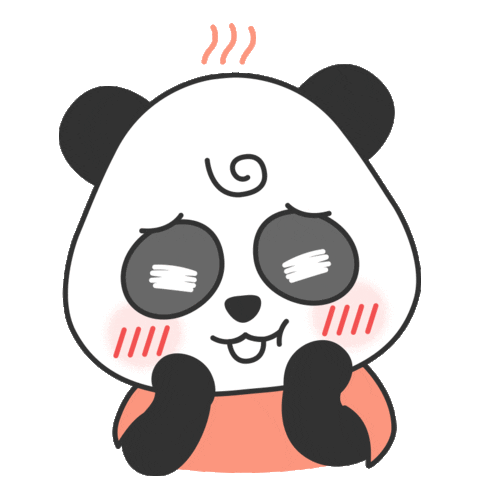 KyoboeBook giphyupload ebook 팬더 부끄부끄 Sticker