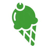 Ice Cream Love Sticker by Global Organic Textile Standard