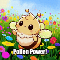Bee Pollen GIF by Beelightened