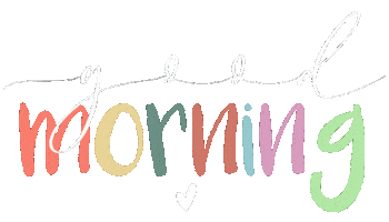 Good Morning Sticker by mahoniemoni