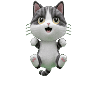Cat Love Sticker by Seorang Zaki