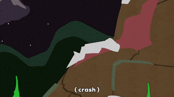 mountain avalanche GIF by South Park 