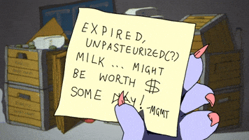 Milk Cleaning Up GIF by sarahmaes