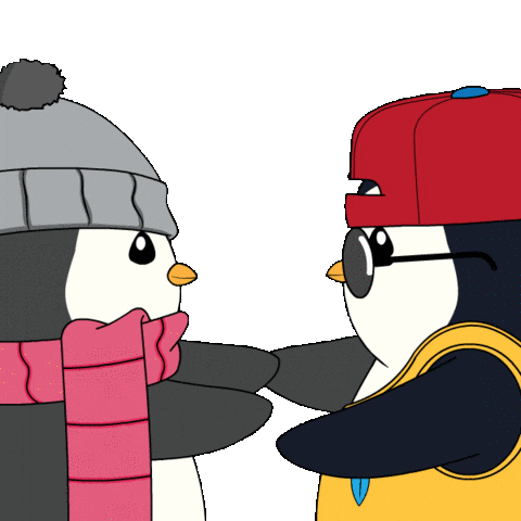 Friends Love Sticker by Pudgy Penguins