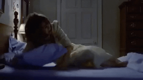 The Exorcist Bed GIF by filmeditor