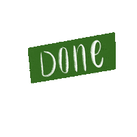 Check Terminado Sticker