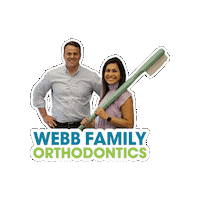 Sticker by Webb Family Orthodontics