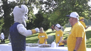 Mascot Fist Bump GIF by Georgia Southwestern State University