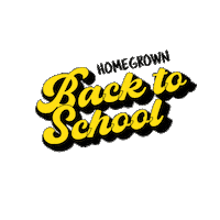 Back To School 90S Sticker by Homegrown