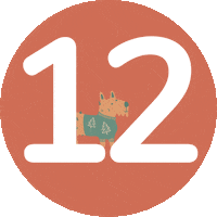 Advent Sticker by Wüfers
