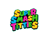 Supersmashtitties sst burly nerdlesque supersmashtitties Sticker