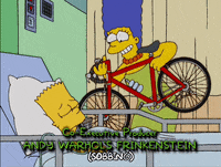 bart simpson crying GIF