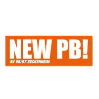 Track And Field Yes Sticker by sv_seckenheim_leichtathletik