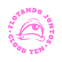 CloudTen fire eye cloud comic Sticker