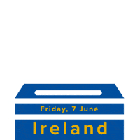 ElecCommIRL vote election voting ireland Sticker