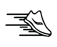 Running Shoe Sticker by Saucony Canada