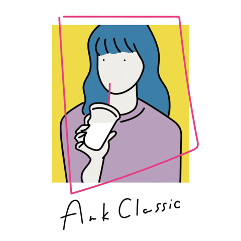 カフェ Take Out Sticker by Nippachi Factory