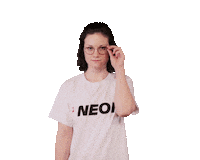 glasses looking Sticker by NEON