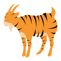 TGRLiveEvents tiger goat tiger woods the goat Sticker