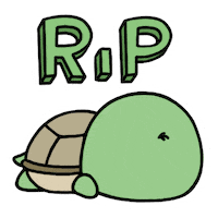 lose rest in peace Sticker by Aminal Stickers