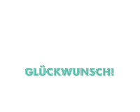 Glückwunsch Sticker by Podstars
