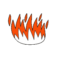 maevechocolate hot fire chocolate camping Sticker