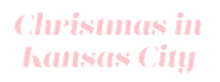 Kansas City Christmas Sticker by Content Factory