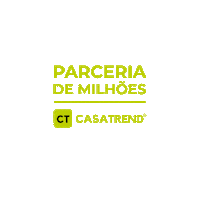 casatrend casatrend casa trend parceria de milhões Sticker