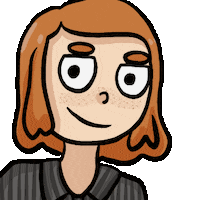 Eyebrows Smirking Sticker by max contre-attaque