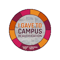 Vtgivingday Sticker by Division of Campus Planning, Infrastructure, and Facilities – Virginia Tech