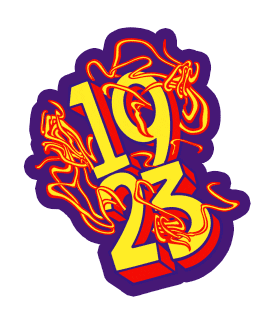 1923 Sticker by Persisofficial