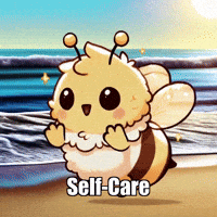 Self-Care Self-Compassion GIF by Beelightened