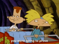 hey arnold nicksplat GIF