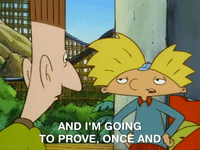 hey arnold nicksplat GIF