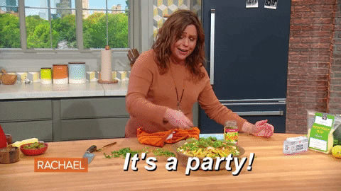 Party Love GIF by Rachael Ray Show