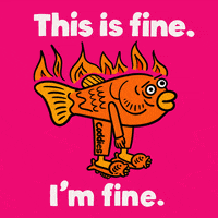 This Is Fine Its All Good GIF by Coddies